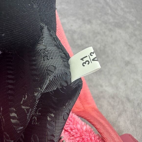 Prada 2000 Re-Edition Terry Cloth Mini Pink Women's Bag - Picture 11 of 13